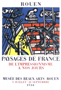 Léger, Fernand - 1958 - Musée des Beaux-Arts Rouen (Musée des Beaux-Arts Rouen (Paysages de France / De limpressionisme à nos jours)