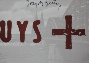 Beuys, Joseph - 1968 - Köln Edition Tangente (Originalgrafik Serie 1 Köln)