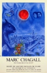 Chagall, Marc - 1977 - Musée du Louvre Paris (rote Sonne über Paris / Le soleil de Paris)