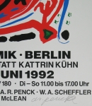 Penck, A.R. - 1992 - (Künstlerkeramik) Salzau , Berlin