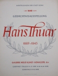 Thuar, Hans - 1949 - Galerie Neue Kunst Bonn