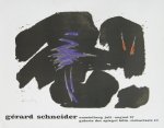 Schneider, Gerard - 1957 - Galerie der Spiegel, Köln