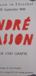 Masson, André - 1949 - Kunstmuseum Düsseldorf