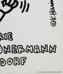 Haring, Keith - 1991 - Galerie Hünermann Düsseldorf