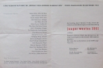 Grochowiak, Thomas - 1951 - Kunsthalle Recklinghausen (Junger Westen / Invitation and catalogue)