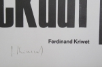 Kriwet, Ferdinand - 1968 - manifest glückauf, Düsseldorf