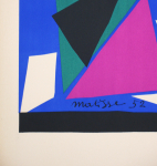 Matisse, Henri - 1952 - Galerie Kléber (Affiches dexpositions réalisées)