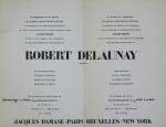 Delaunay, Robert - 1973 - Jacques Damase Gallery (Einladung)